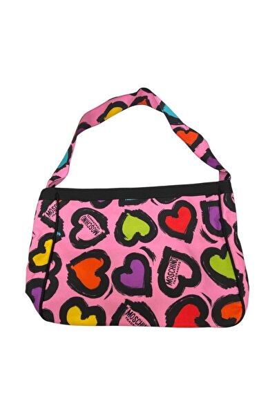Moschino Moschino, Hearts&Love, Текстилна Чанта, 1905969, За жени, 40 x 32 x 13