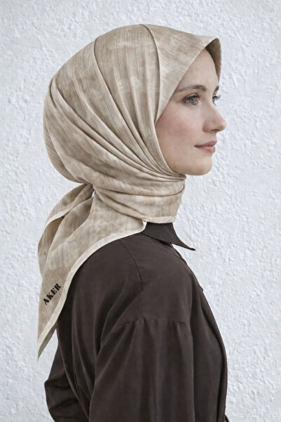 Aker Жаккардов шал от коприна Sura 7208404 - 331 SYR52989 Кремав шарж