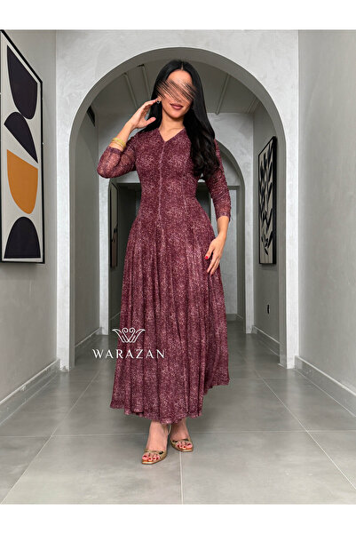 Warazan Soft dress with a waist cut