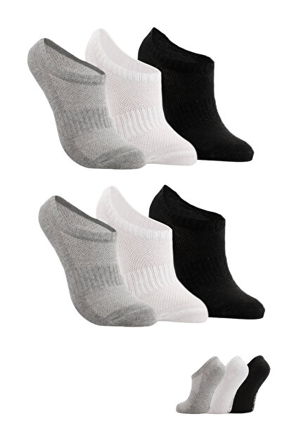 Slazenger JAKE Σετ 6 γυναικείων κάλτσες με διάφορα σχέδια