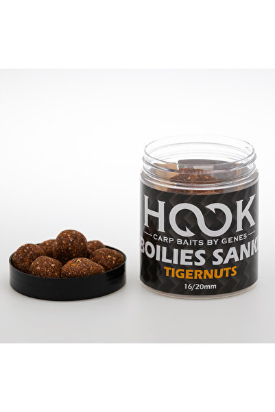 HOOK - Carp Baits By Genes GLAZED HOOK BOILIES - SANKY 250ML TIGERNUTS