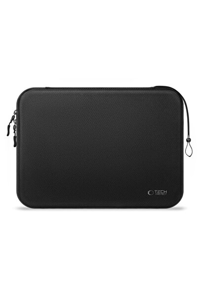 Tech-Protect Hardpouch 14" Laptop Sleeve - Black, Durable & Waterproof
