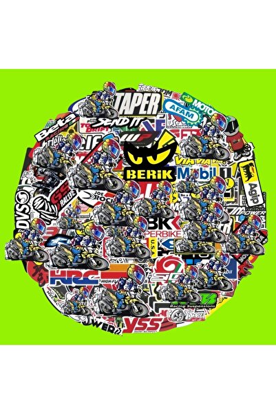 choice2 80 قطعة، 40/80/120 قطعة، ملصقات زخرفية عشوائية للدراجات النارية، ملصق...