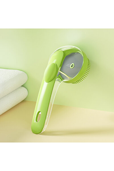 Choice1 فرشاة استحمام خضراء للحيوانات الأليفة الصغيرة من الكلاب والقطط: أداة ...