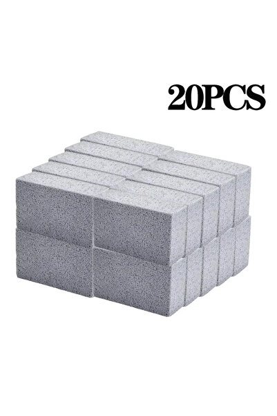 Choice5 Grey-20PCS 1-20PCS BBQ Grill Cleaning Bricks BBQ Heat Resistant Clean...