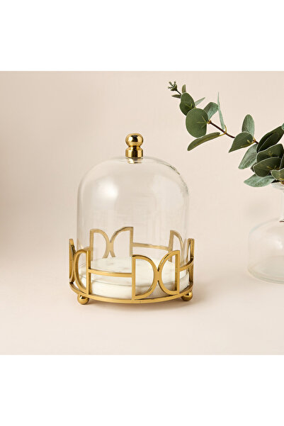 Lifestyle وعاء التمر الزجاجي من جيا مع غطاء