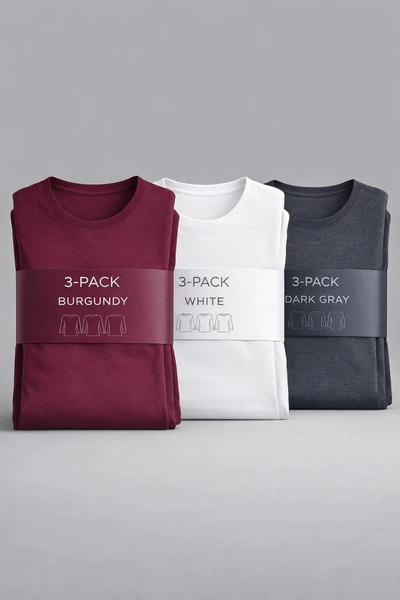 COMBİNE MİCHAİL Γυναικείο μακρυμάνικο μπλουζάκι με λαιμόκοψη 3 σειρών