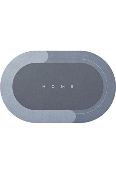 OEM Anti-Slip Bath Mat, 40x60 cm, Round Shape, Gray