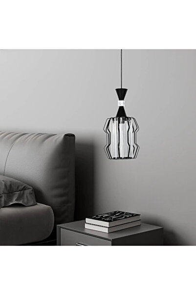 Humer Modern black hanging chandelier E27*1