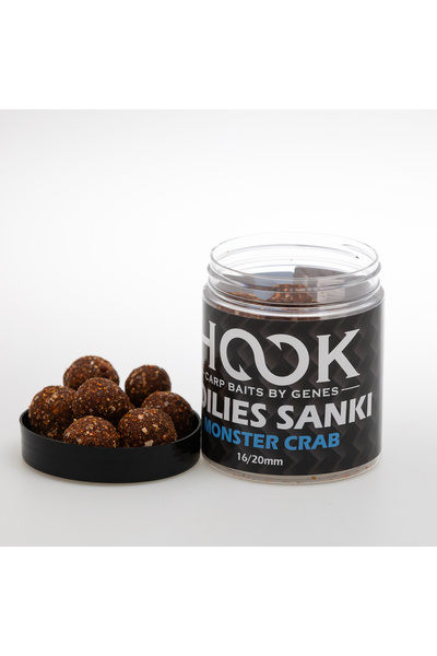 HOOK - Carp Baits By Genes GLAZED HOOK BOILIES – SANKY 250ML MONSTER CRAB