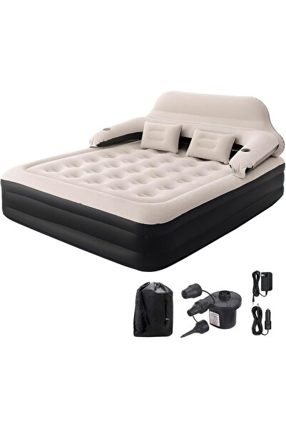 DIMAR GARDEN Queen Air Sofa Bed with Inflatable Mattress and Pump