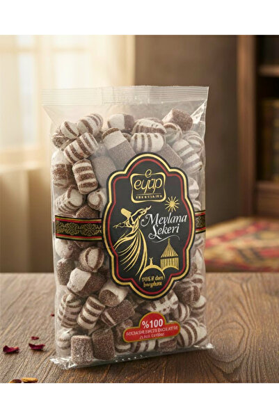 Eyüp Şekerleme سكر مولانا الكاكاو الشهير من كونيا [350 جرام] - النكهة التقليد...