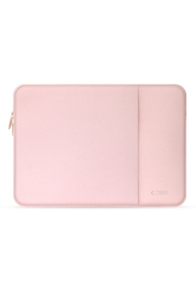 Tech-Protect Neoprene Laptop Sleeve 13" - Rose, Universal Fit, Zipper Closure