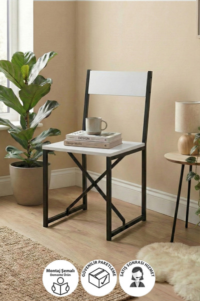 Bofigo Mutfak Seti Sandalyesi Mutfak Masası Sandalyesi Balkon Masası Sandalye...