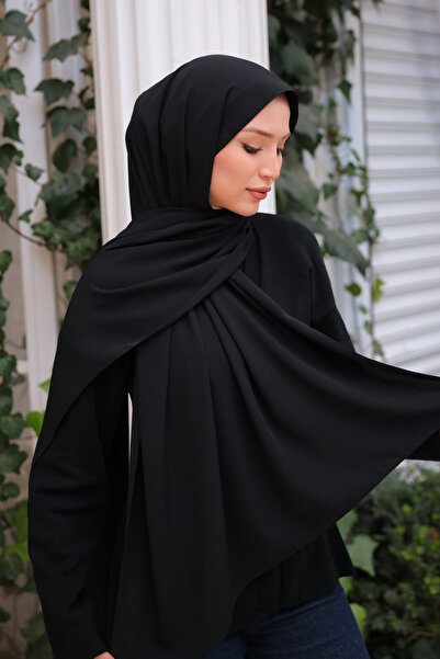 İmajButik شال حرير فايف مدينا أسود