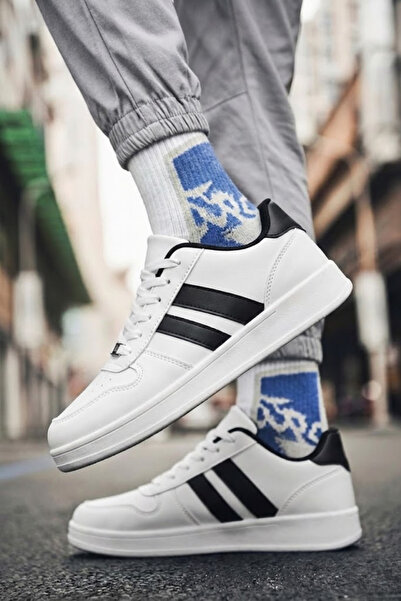 SOLAZER Pantofi sport negri casual pentru femei basic