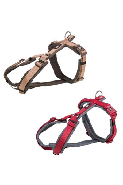 Trixie حزام فاخر للمشي لمسافات طويلة للكلاب، أحمر، 44-53 × 2.0 سم