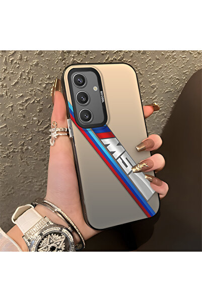 Hontinga حافظة صلبة رفيعة مضادة للسقوط بنمط BMW متوافقة مع هاتف سامسونج جالاك...