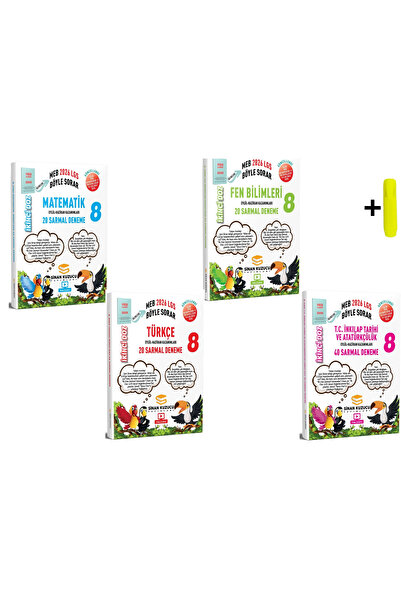 SİNAN KUZUCU YAYINLARI Sinan Kuzucu 2026 8. Sınıf Matematik Fen Türkçe İnkıla...
