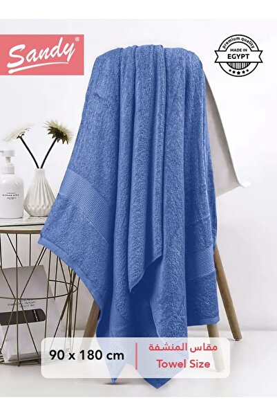 Sandy 100% Egyptian Cotton Extra Large Bath Towel (90x180 cm) Soft & Highly A...