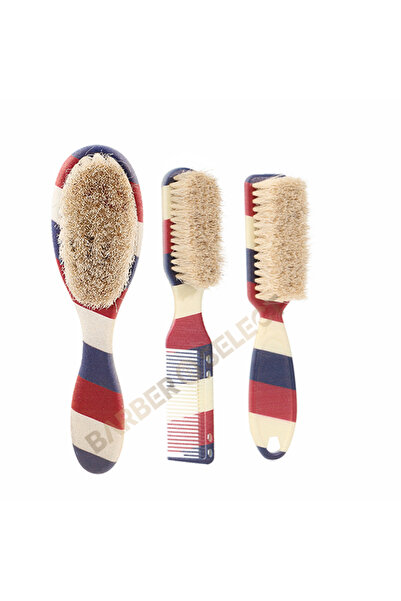 Choice21 3pcs Set A New Professional Barber Shaving Beard Brush Removal Neck ...
