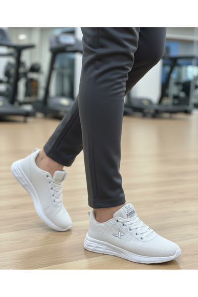 Step 2028 Black Daily Men's Orthopedic Tricot Light Sole Anorok Sports Shoes