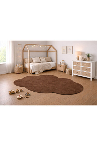 Jassrug Χαλί 80Χ150 Καφέ Σύννεφο