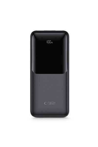 Tech-Protect PB02 Power Bank 20000mAh, Fast Charge 22.5W, Black
