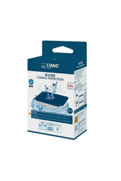 Ciano أزرق شفاف وواقي - مقاس كبير جدًا
