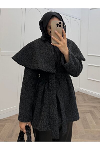 bezenstore PELERİNLİ KAŞE CEKET