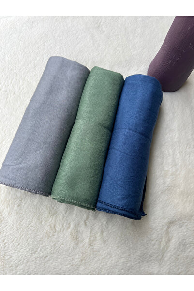 shalby Hijab Combed Cotton Shawl (Set of 3) Jersey Fabric