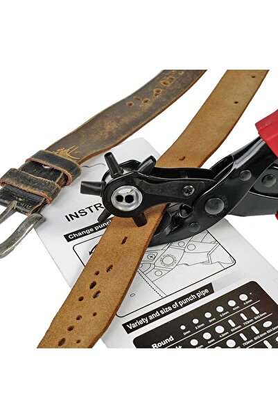 Arabest أداة تثقيب، تثقب بسهولة ثقوبًا دائرية مثالية، أداة تثقيب الجلد للأحزم...