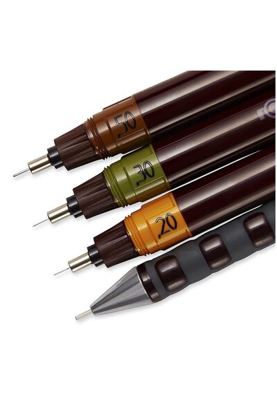 Rotring Isograph Rapido Junior Set 0.2-0.3-0.5+0.5 Tikky / S0699320