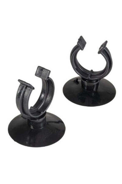 AQUA D'ELLA Aqua Della 3pcs Sucker with Clip - BLACK/1.6-2.2CM