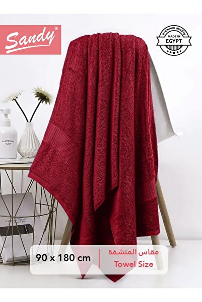 Sandy 100% Egyptian Cotton Extra Large Bath Towel (90x180 cm) Soft & Highly A...