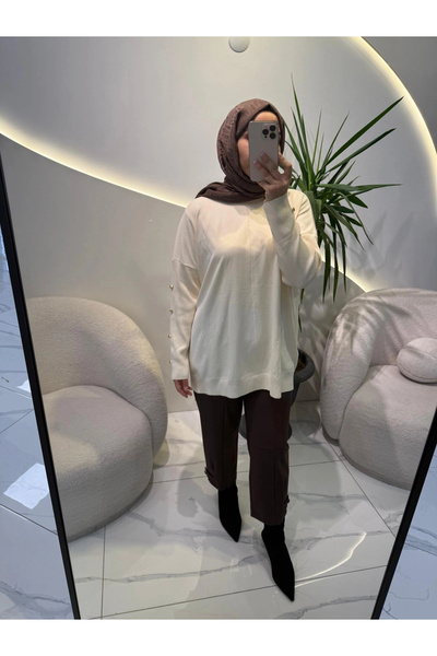 My City Plain soft sweater