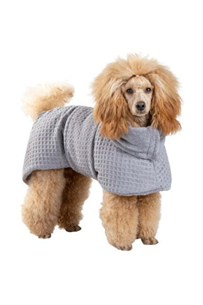 PAIKKA Drying Coat Spa for Dogs - GREY/55CM