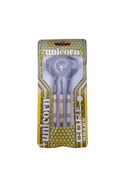 UNICORN Set de 3 săgeți cu vârf de plastic CORE Brass 17g