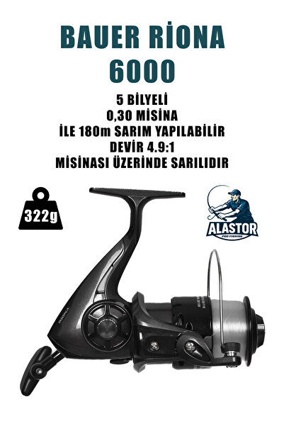 ALASTOR Риболовна макара Riona 6000