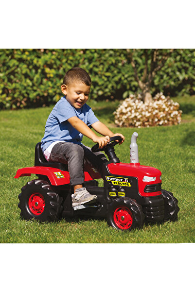 FeyzaDesign Çocuklar İçin Pedallı Traktör, Bahçe ve Yaz Eğlencesi Keyfi