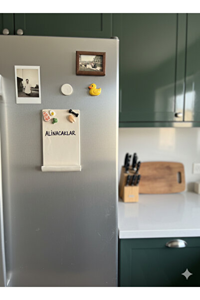 Blos Ceramic Protein Emojili Buzdolabı Alışveriş Liste Notluğu – Manyetik Pra...