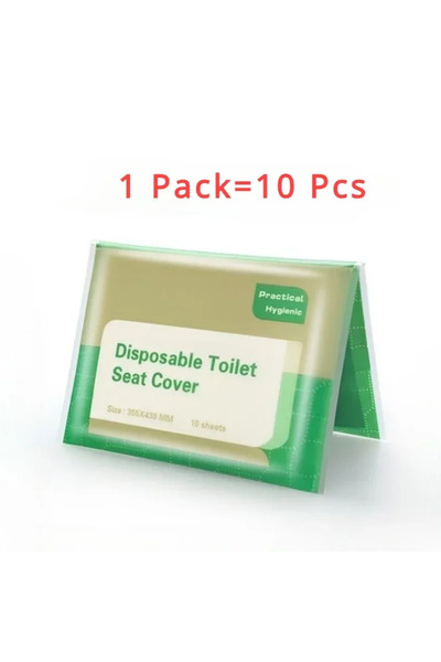 Choice1 غطاء مقعد مرحاض للاستخدام مرة واحدة، قابل للتحلل، مقاوم للماء، مناسب ...