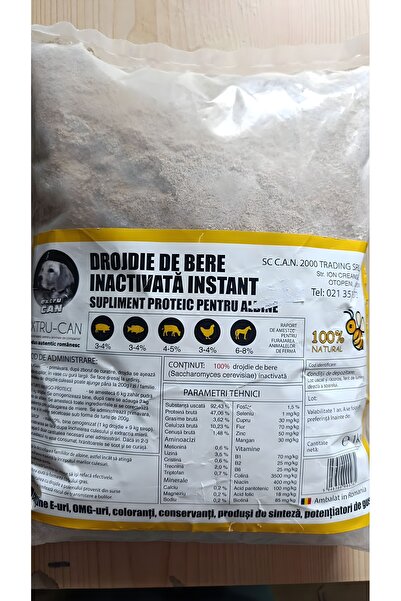 OEM Drojdie de bere inactivata instant supliment proteic pentru albine