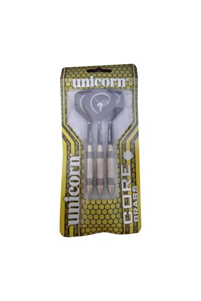 UNICORN Set of 3 Steel Darts Core Brass 21g