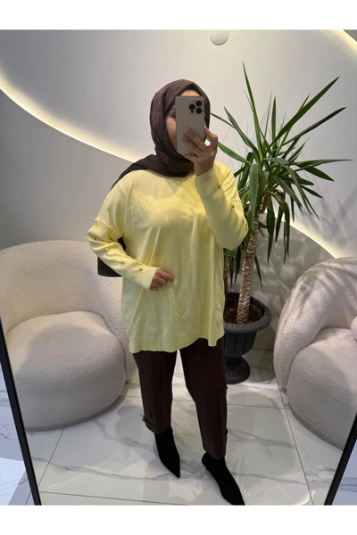 My City Plain soft sweater