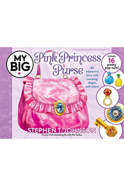 Book Boss حقيبة أميرتي الوردية الكبيرة