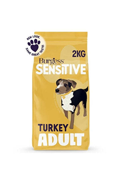 Burgess Sensitive Adult Turkey Dry Dog Food - 2KG