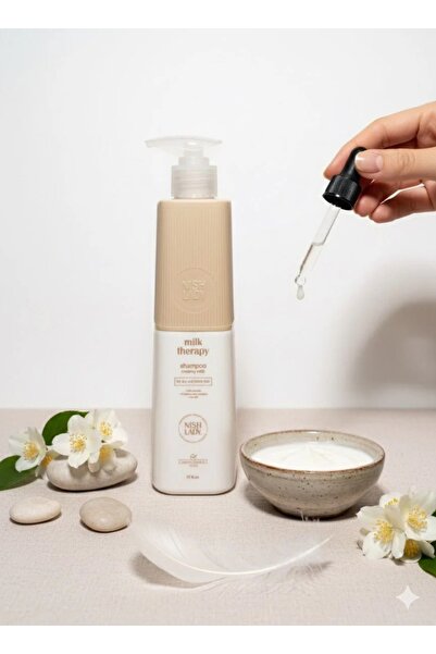 NISHLADY Balsam Hidratant pentru Păr Uscat – NISH LADY Milk Therapy 947 ml