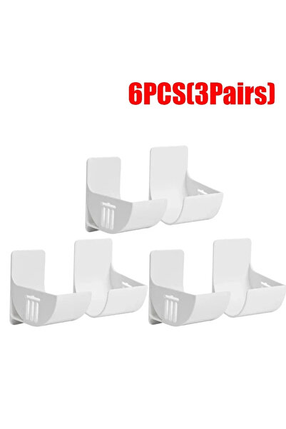 choice2 6PC 2/4/6PCS Wall-Mounted Garbage Bag Organizer, Kitchen Shelf Trash ...