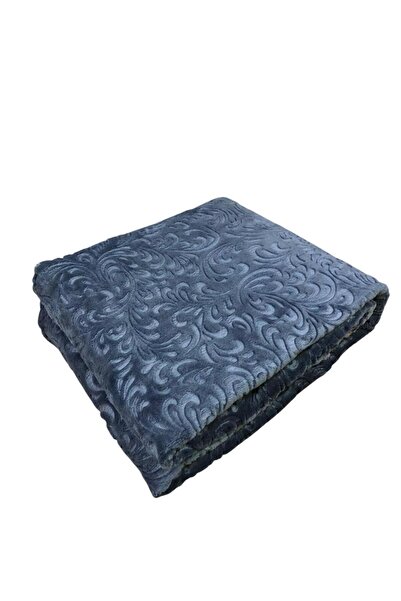 Sarar Gold Embossed Single Boxed Blanket 160 X 220